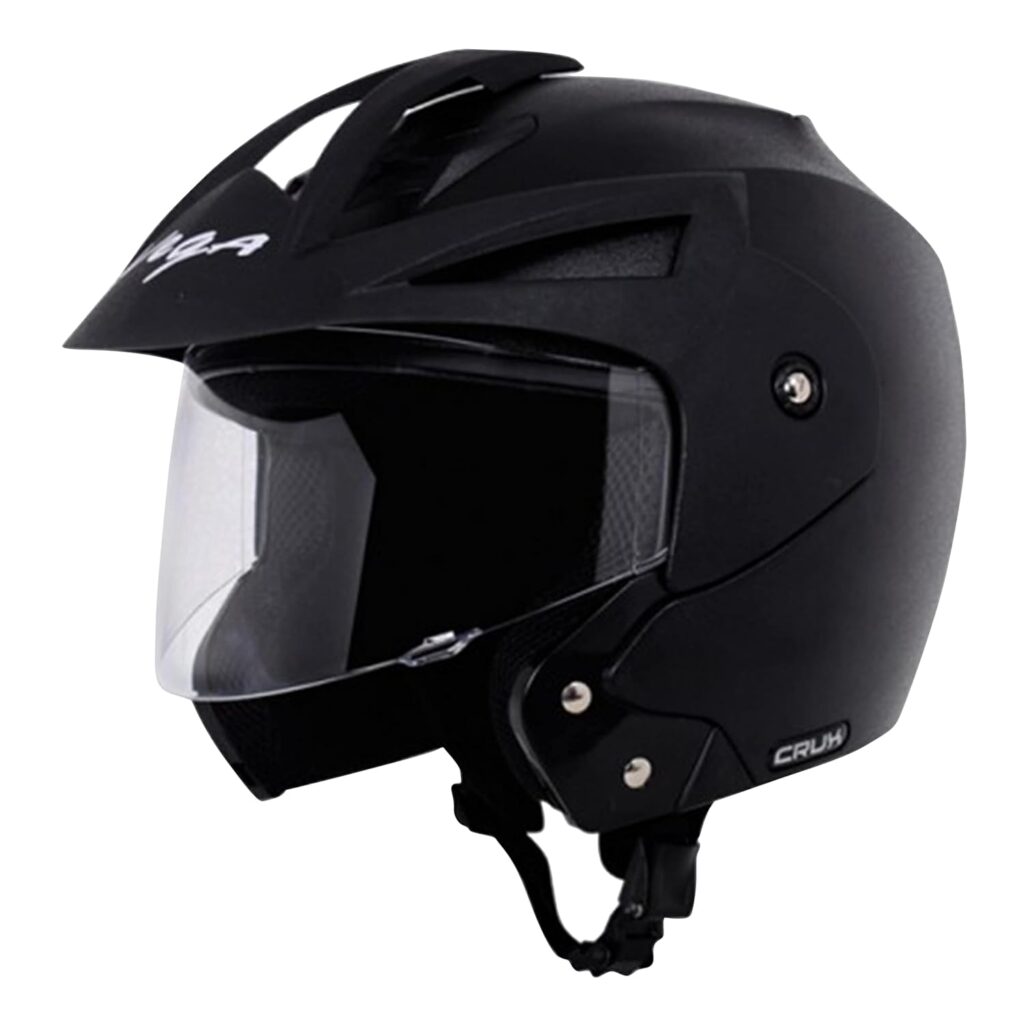 vega crux open face helmet