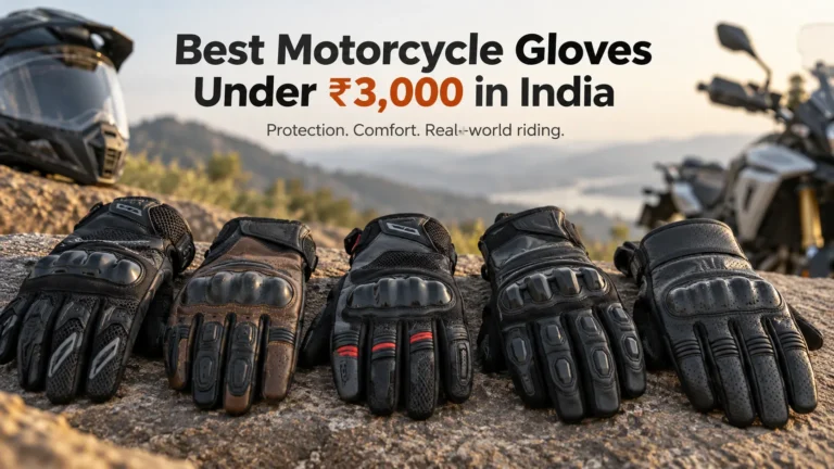 Motorcycle gloves under ₹3,000 in India